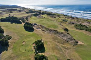 Pacific Dunes 9th Aerial